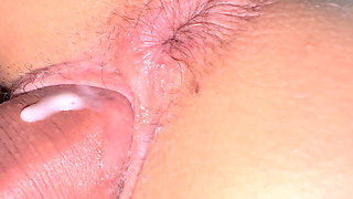 Wont Let Him Pull Out - I Ride Monster Cock Until He Cums Inside My Tight 18 Pussy