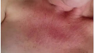 Milf Smoking And Squirting Naked Outside