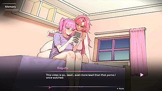 Hentai Game - Minami and Kagura Threesome Hentai Gallery Scene Blowjob and Sex 6 - Lifeguard Holic