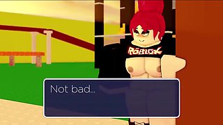 Redhair bitch getting her pussy fucked real hard outside the building