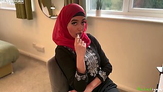Tries Not to Swallow Her Stepbrothers Cum
