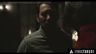 Big Tits Ashley Lane as Krampus Fucks Tommy Pistol's Hard Cock Rough on Christmas