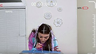 French Amateur Teen in Group Sex