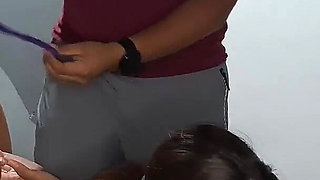 Nude BBW Claudia Zambrano Gagged Helpless and Hogtied by Master