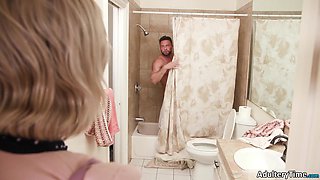 Seth Gamble Bangs Masseuse Adira Allure