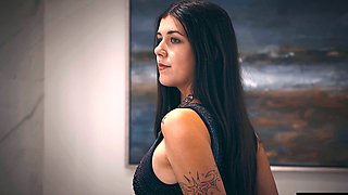 Lily Winters Takes Deep Creampie From Old Man