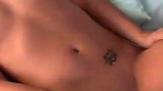 Horny blonde teen Skylynn masturbates alone with toys