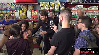 Real Bonded Bae Sizzles in Nasty Public Outdoor Hardcore Play