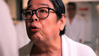 Group sex hardcore double blowjob swallowing cum