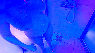 Naked in Space - Nude Shower From Orbit!!