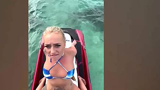 Blonde Wife Explores Sensual Jetski Ride With Intense BBC Passion
