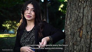 Smoking Interview with Zarina