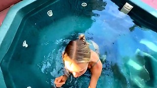 Sarah Lloyd Pool Sex Tape