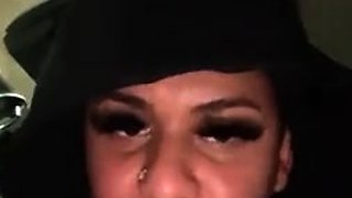 Kendoll Blowjob In The Car With Face Close Up