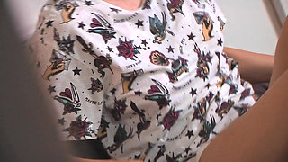 Wild Home Sex with Pegging Orgasm!
