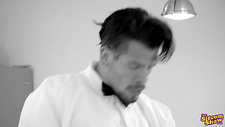 Leave it to stepmom's beaver the milk man bw - s1e1