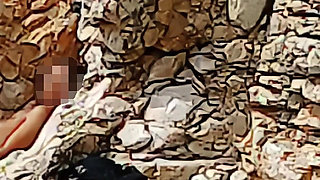 French Teacher Blowjob Nudist Beach Sea - Extreme Cumshot