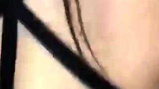 Amateur Busty Brunette Striptease