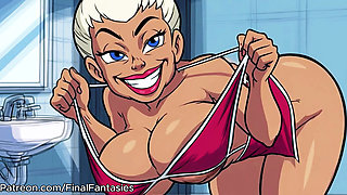 Ai Bathroom Scenes Teasing Shaking Ass