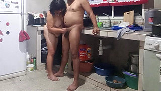 What a Delicious My Stepmother Gives Me in the Kitchen