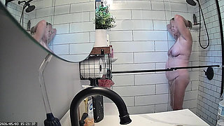 Mrs. Joanne Tanner a Real Public Schoolteacher Captured in the Shower 05-01-26 & 05-03-26