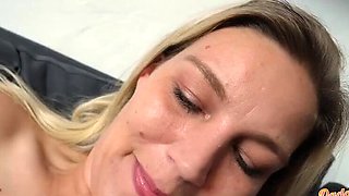 Daddys Luder Emergency Handjob & Cumshot - Hairy Mature Amateur Blowjob