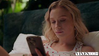 Blonde Lily Blossom Takes Hardcore Pounding from Boyfriend