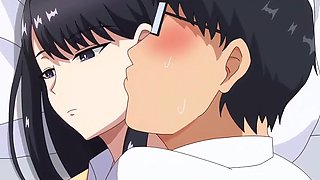 Hentai: Sexy Buxom Otaku Babe Lets Her Virgin Classmate Fuck Her While She's Reading Manga