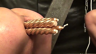 The Mistress Fisted Her Submissive, Then Let Herself Be Dominated and Swallowed Her Master's Piss