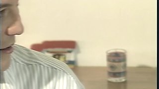 Jonathan Morgan In Sexy Girl Bends Over For A Hard Fuck Then Sucks Cock To Cumshot