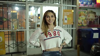 Rob Piper and Ana Rose get their interracial action on, with mind-blowing passion.