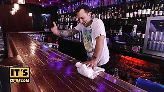 Astonishing dick-riding session with a big-boobed blonde Jessa Rhodes