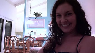 Dirty amateurs Britt & Kim show off their luscious locks and juicy slits in a steamy POV sesh