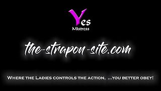 Horny Married Couple in Wild Femdom Group Orgy - BDSM, Strapon, and Latex Fun