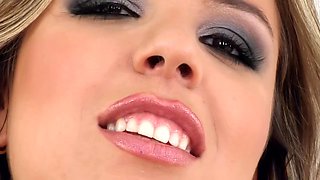 Hungarian Big-Tits Blonde with Big-Butt Shakes in Speculum Oil Anal Plug and Toy Solo Mast