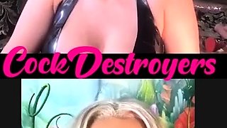 Blonde Natasha Marley with big boob