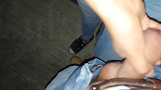 Fucking a Whore Peda in the Street After the Party