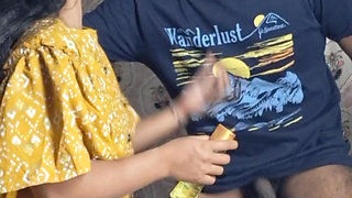 Sweetsex2001i was mopping the house, I was on the boss and my back was hurting a lot, sir, it felt very good now.