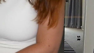 A Cute Naughty French Neighbor with Big Ass Made Me Cum 3 and Got Huge Facial!!!