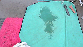 Two Giant Squirt Messes