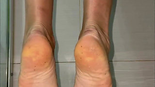 Shower Feet Tease Home Video