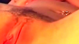 Blonde Hottie Stretches Wet Pussy with Throbbing Dildo