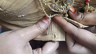 Desi India Aunty Fucking with House Owner for Paying Rent Telugu Audio