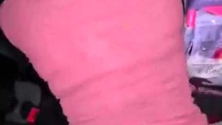 Cheating Busty Wife Car Hookup During A Risky Night - Pov