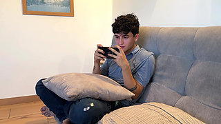 I Take My Shy and Innocent Stepbrother's Virginity, I Teach Him How to Fuck and He Ends up Cumming on My Rich Tits