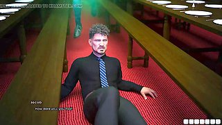 Big tit riding, risky public sex, fervor