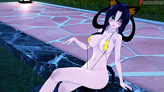 Akeno has a surprise for me - DXD NTR Madness Series