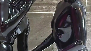 Double Dildo Fun, Part 1 - Alex Latex