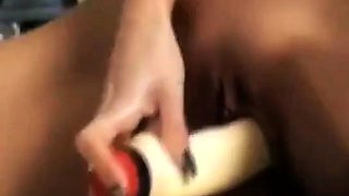 Skinny Mature European Amateur Masturbating