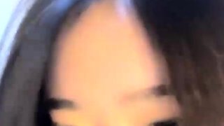 Great close up in japanese teen blowjob pov
